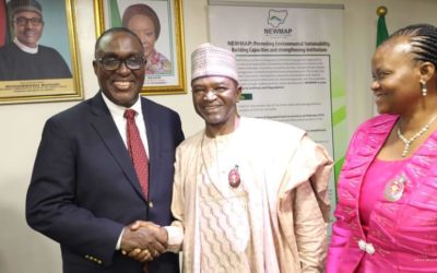 World Bank regional Director for Africa for sustainable development, Dr. Simeon Ehui visits Nigeria