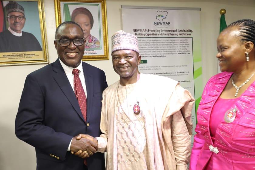 World Bank regional Director for Africa for sustainable development, Dr. Simeon Ehui visits Nigeria