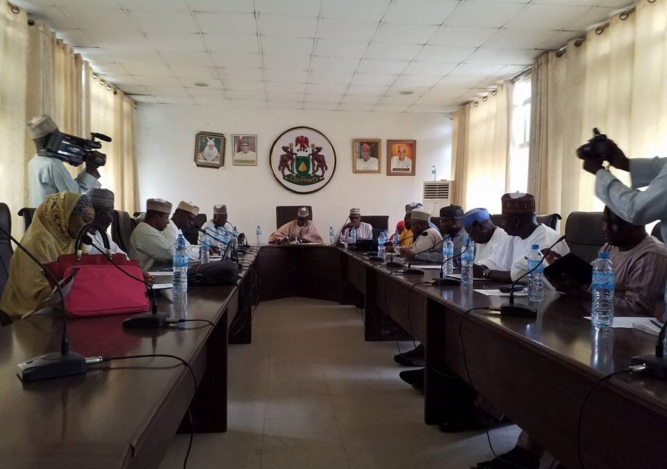 The formal signing of contract between the Kano State Nigeria Erosion and Watershed Management Project (Kano-NEWMAP) and Zephyrgold International Limited (a consultancy firm engaged by the Kano State government to provide consultancy services for the project in the area of engineering design and supervision of four water conservation structures in the NEWMAP priority communities of Shanono, Makoda, Tofa and Takai local government areas of Kano State). It was also included in the mandates of the firm, provision of minor irrigation facilities for the local communities.