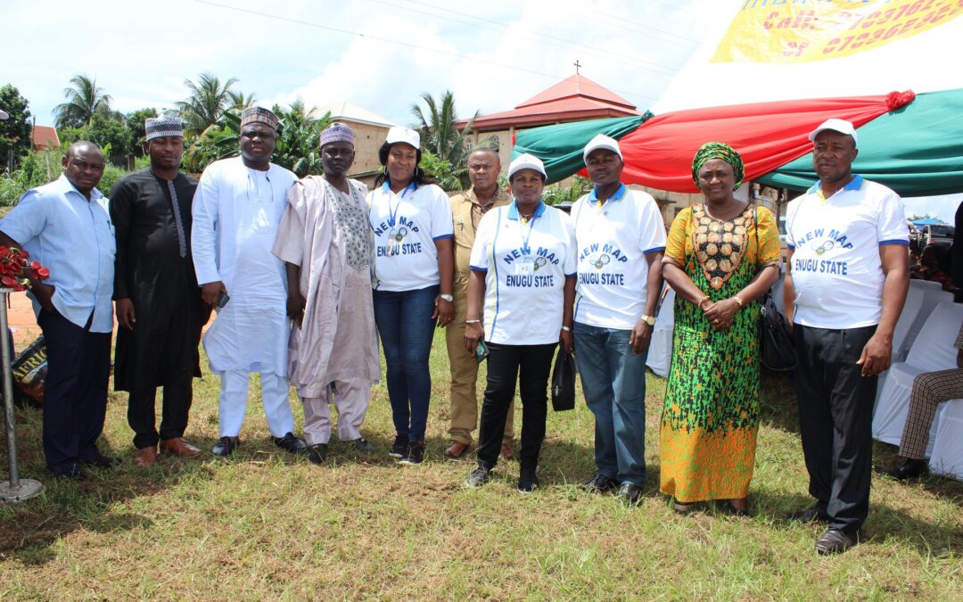 ENUGU NEWMAP, 30:8:2018 Commissioning Ceremony of 9th Mile and Ajali Water works Gully Erosion sites and the Dedication of the Ultra-modern Enugu NEWMAP office