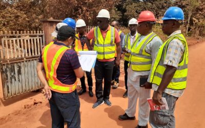 Anambra Newmap State Project Management Unit (SPMU) today embarked on  it’s routine site inspection to evaluate the progress made and provide guidance on issues on site, led by the State Project coordinator, Michael Ivenso the  team visited the gully erosion sites at  Abidi-Umuoji’ Ojoto and Nnewichi communities. See picture excerpts below