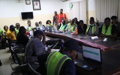 The Team for NEWMAP Data Validation Mission was in Abia State and in hours toured round three(3) project sites of Abia NEWMAP.  The team comprising the Monitoring & Evaluation Specialist, Social Livelihood Specialiat , Environmental Safeguard Specialist and Communication team among other members of FPMU visited remediated gully erosion sites, CIG sites and interviews with beneficiaries . Data Presentation by the Monitoring & Evaluation Officer of Abia NEWMAP rounded off the visit.  The rest of the story are captured in pictures and videos………