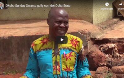 Testimony: Mr Okube Sunday Owanta gully corridor Delta State