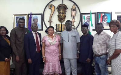 EDO NEWMAP AND UNIVERSITY OF BENIN HOLD TALKS