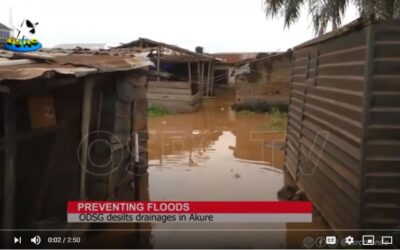 Ondo State Government Has Begun Desilting of Drainages in Akure